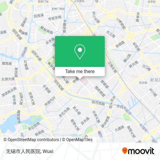 无锡市人民医院 map