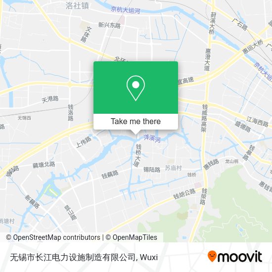 无锡市长江电力设施制造有限公司 map