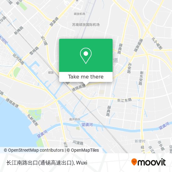 长江南路出口(通锡高速出口) map
