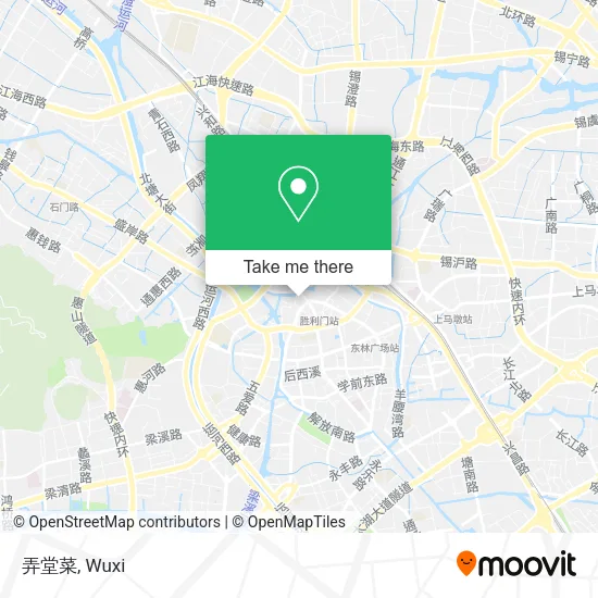 弄堂菜 map
