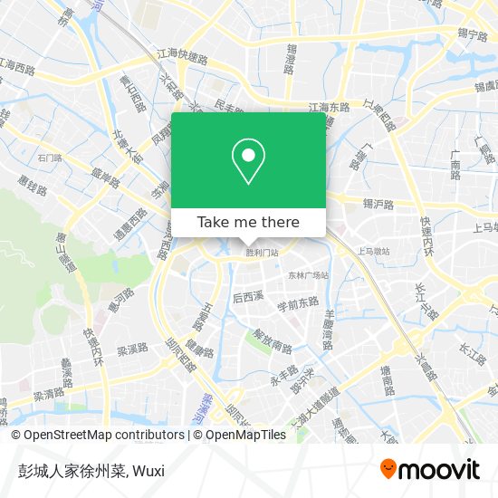 彭城人家徐州菜 map