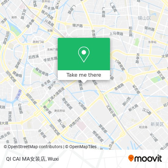 QI CAI MA女装店 map