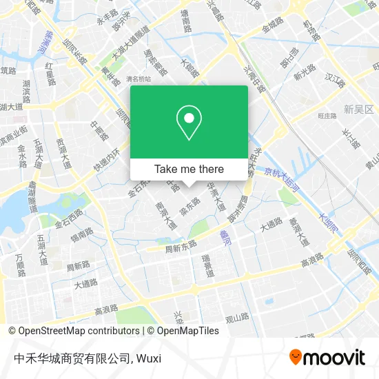 中禾华城商贸有限公司 map