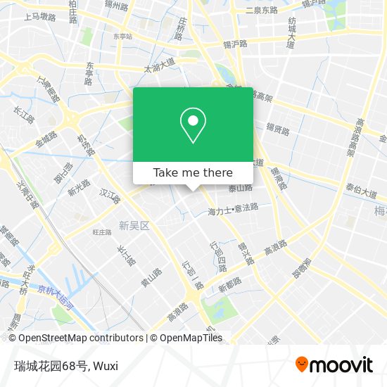 瑞城花园68号 map