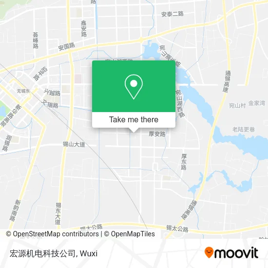 宏源机电科技公司 map