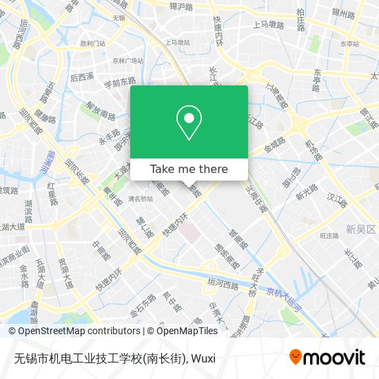 无锡市机电工业技工学校(南长街) map