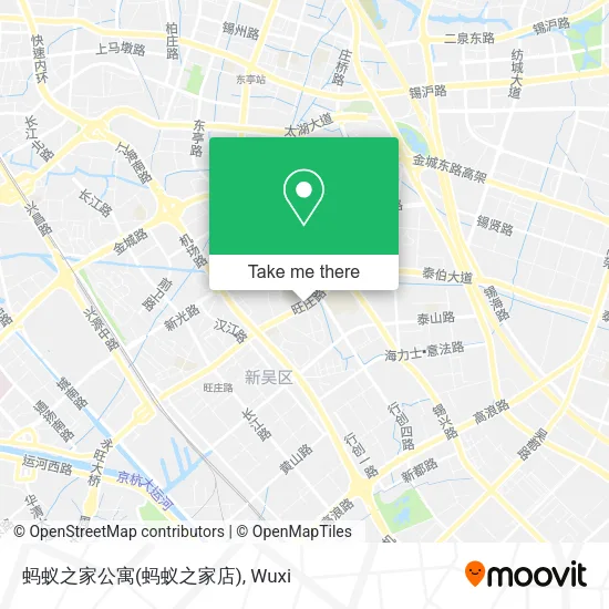 蚂蚁之家公寓(蚂蚁之家店) map