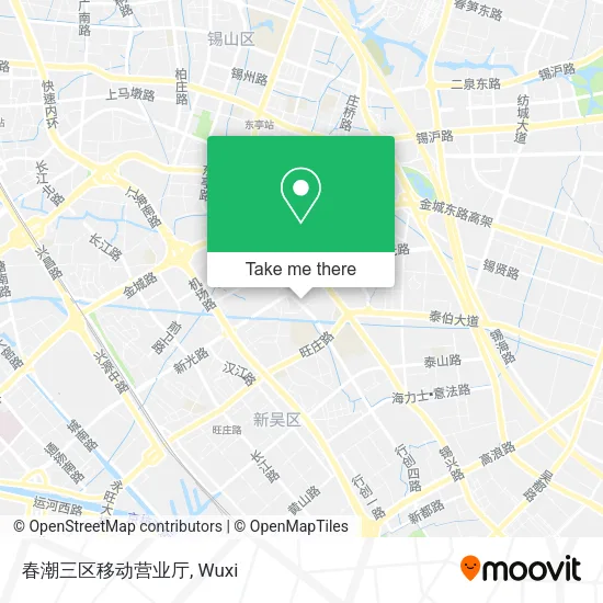 春潮三区移动营业厅 map