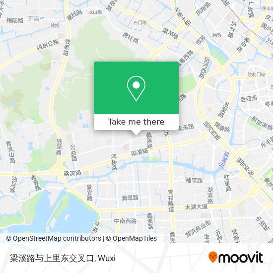 梁溪路与上里东交叉口 map