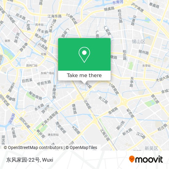 东风家园-22号 map