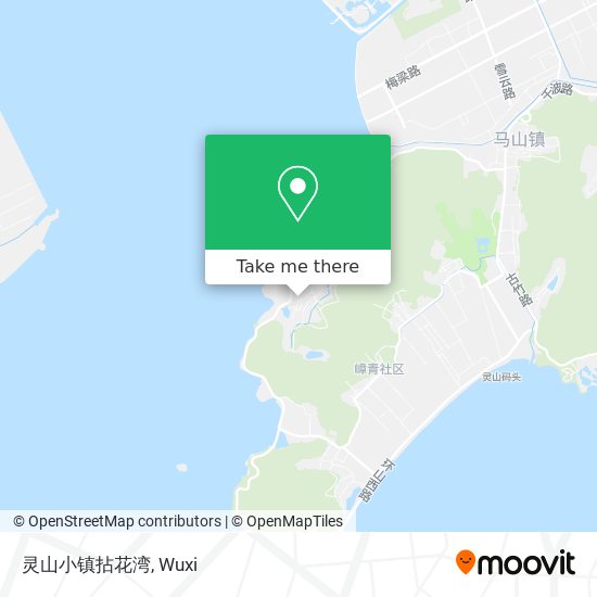 灵山小镇拈花湾 map