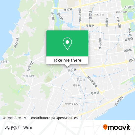 葛埭饭店 map