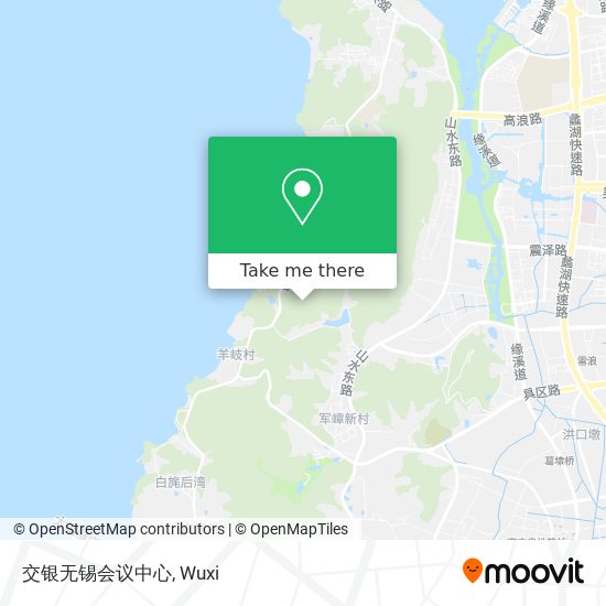 交银无锡会议中心 map