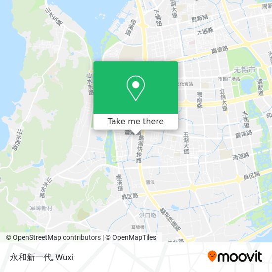 永和新一代 map