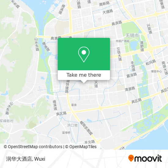 润华大酒店 map
