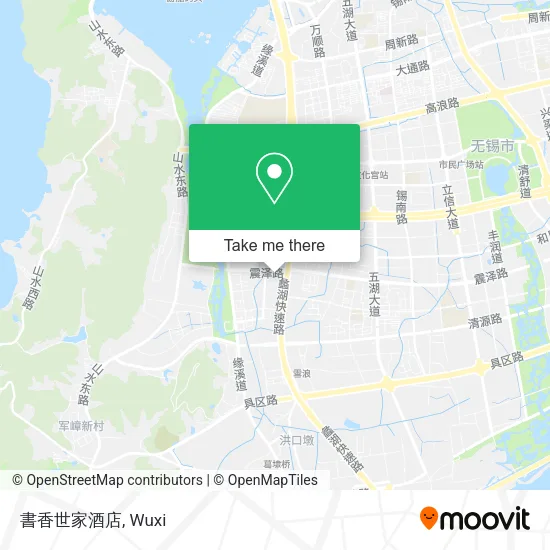 書香世家酒店 map