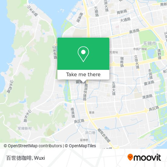 百世德咖啡 map