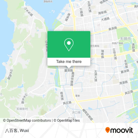 八百客 map