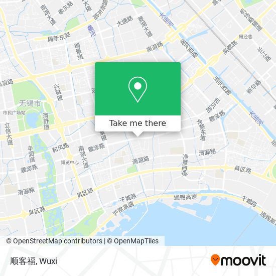 顺客福 map
