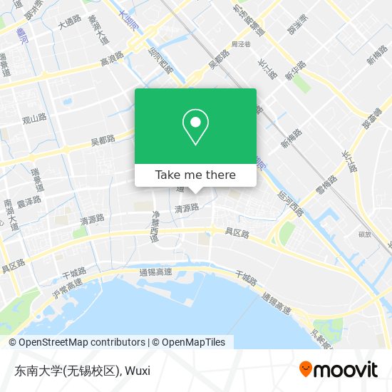东南大学(无锡校区) map