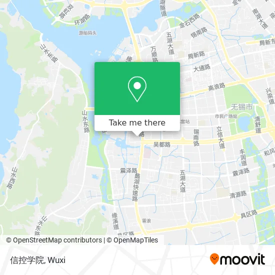 信控学院 map
