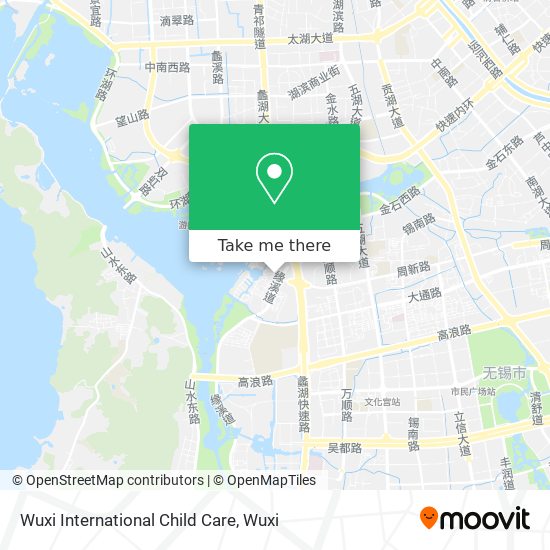 Wuxi International Child Care map