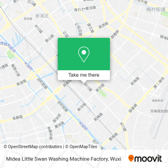 Midea Little Swan Washing Machine Factory map
