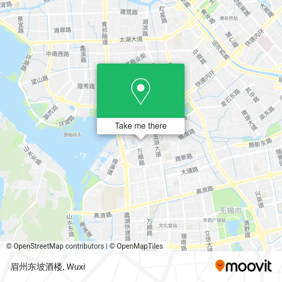 眉州东坡酒楼 map