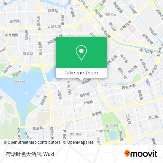 荷塘叶色大酒店 map