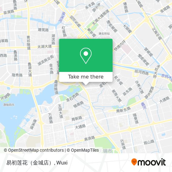 易初莲花（金城店） map