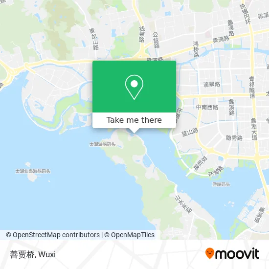 善贾桥 map