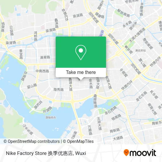 Nike Factory Store 换季优惠店 map