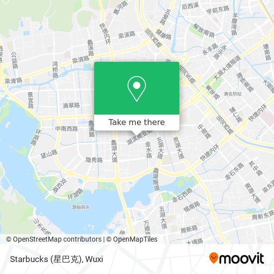 Starbucks (星巴克) map