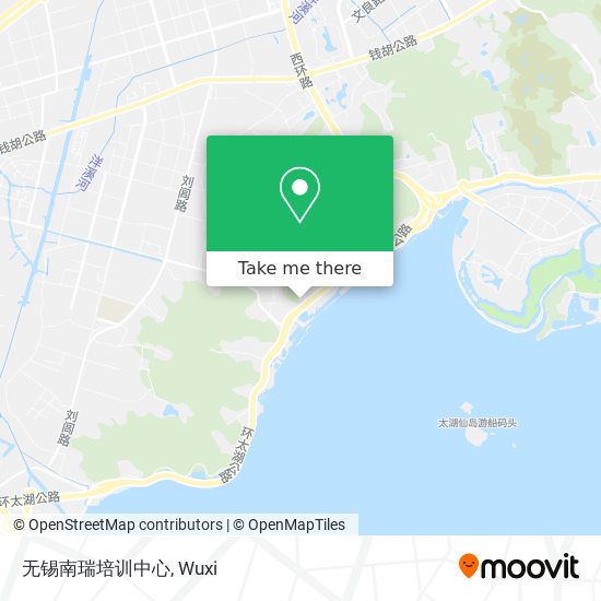 无锡南瑞培训中心 map