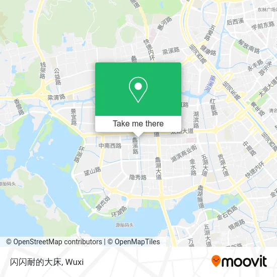 闪闪耐的大床 map