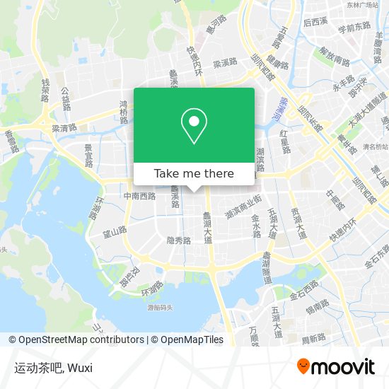运动茶吧 map