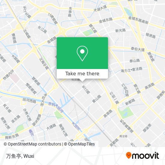 万鱼亭 map