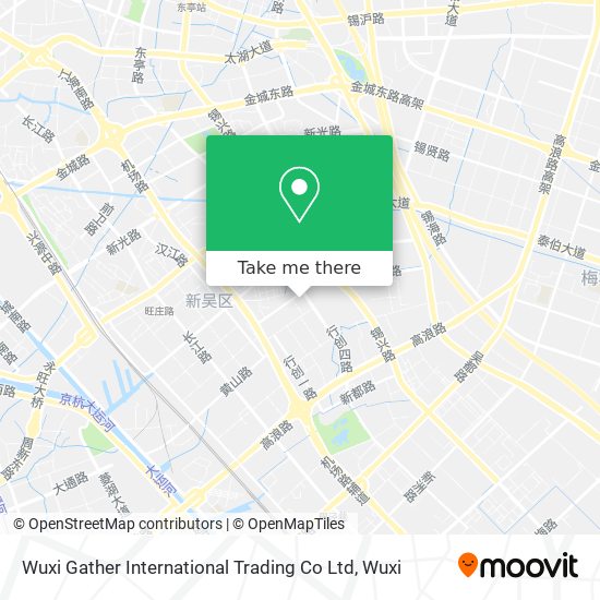 Wuxi Gather International Trading Co Ltd map
