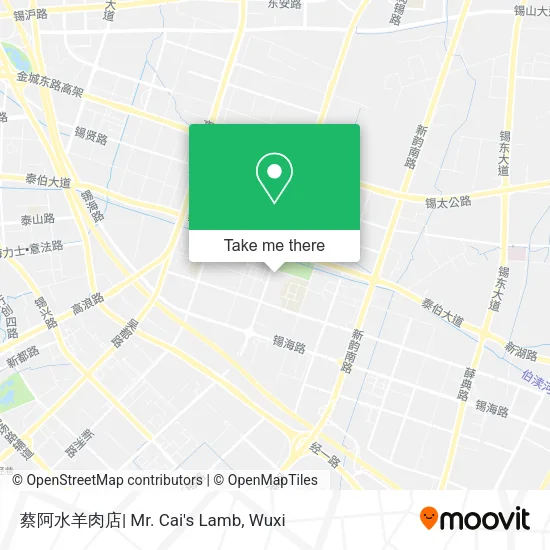 蔡阿水羊肉店| Mr. Cai's Lamb map