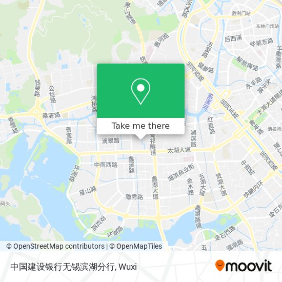 中国建设银行无锡滨湖分行 map