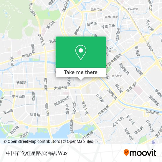 中国石化红星路加油站 map