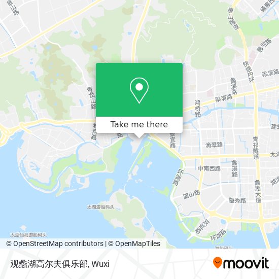 观蠡湖高尔夫俱乐部 map