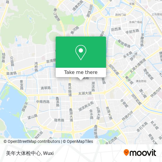 美年大体检中心 map