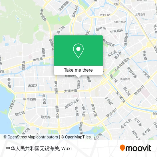 中华人民共和国无锡海关 map