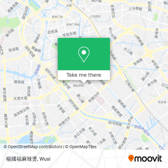 楊國福麻辣燙 map