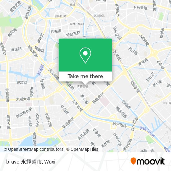 bravo 永輝超市 map
