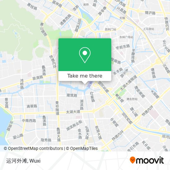 运河外滩 map