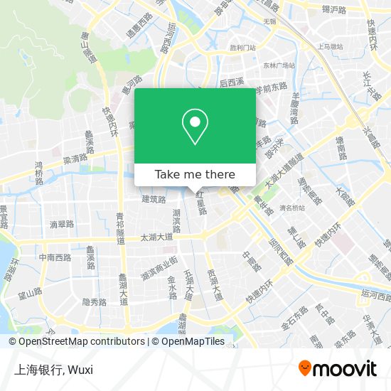 上海银行 map