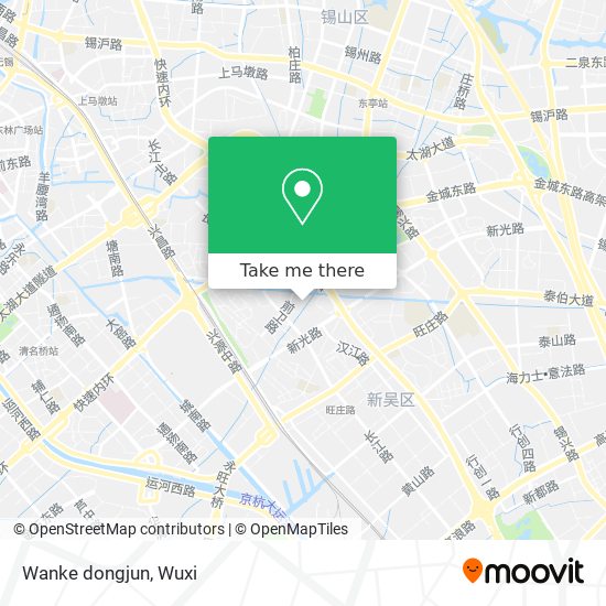 Wanke dongjun map