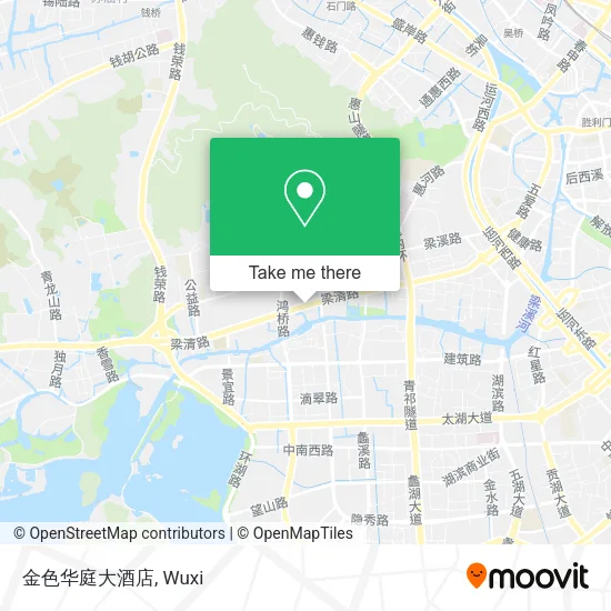 金色华庭大酒店 map